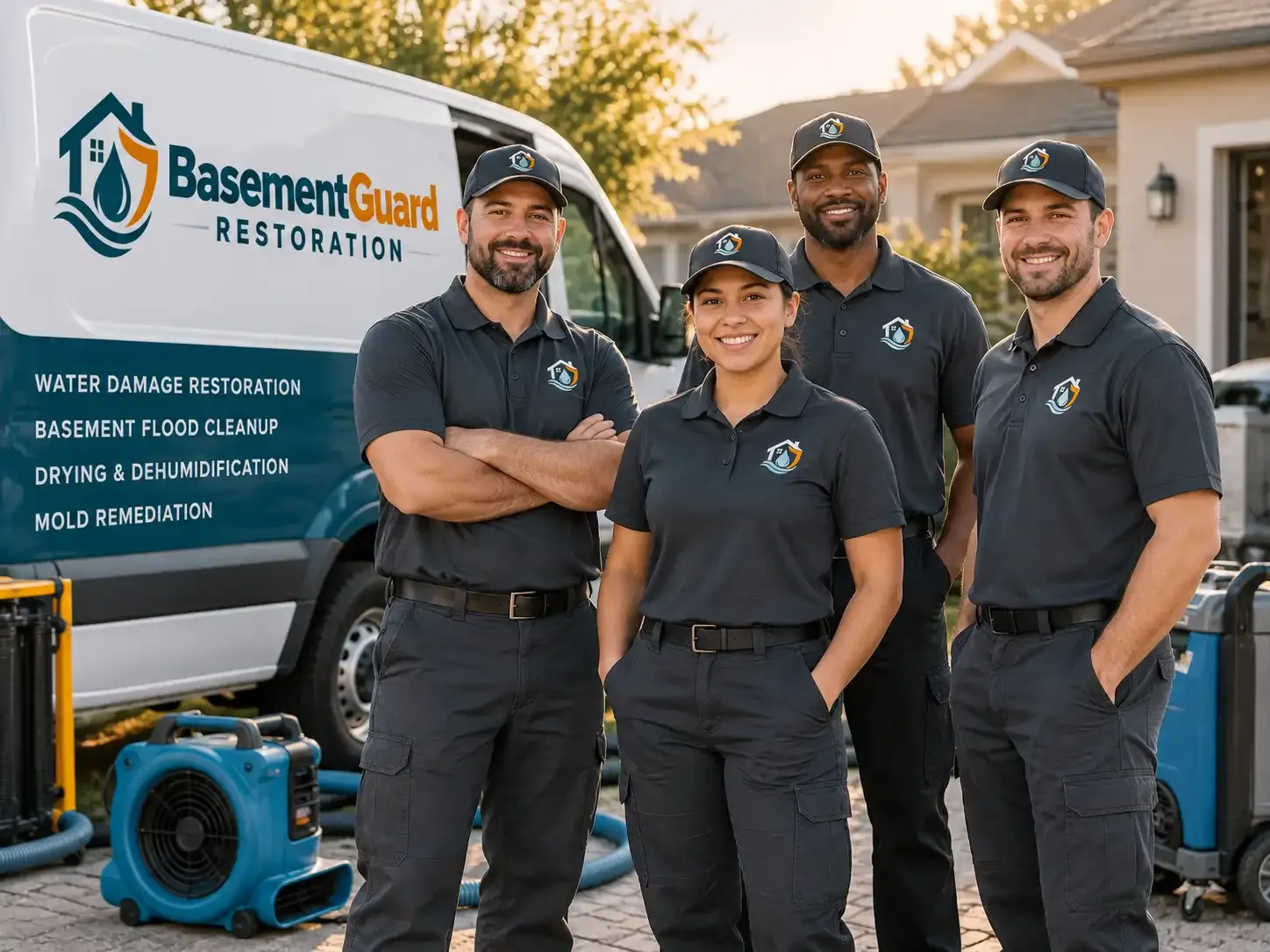 Basement Water Damage Restoration company in Crooks, SD